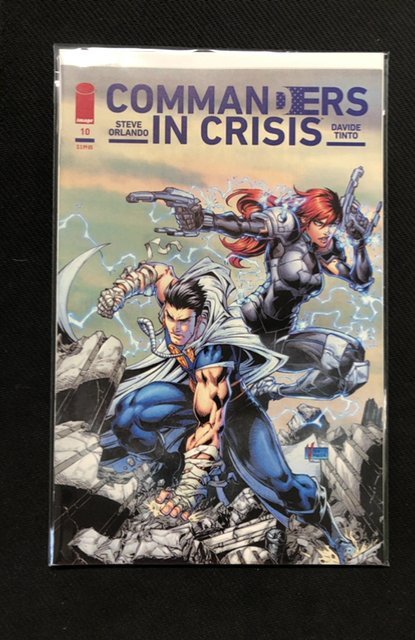 Commanders in Crisis #10 (2021), raw, ungraded comic book — front cover