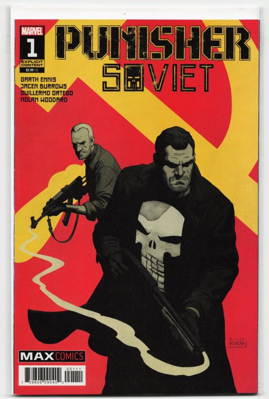 Punisher: Soviet #1 (2020), raw, ungraded comic book — front cover