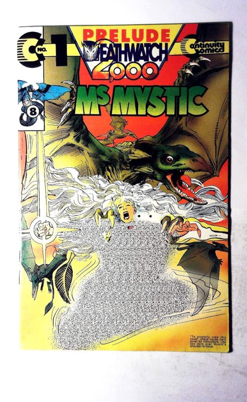 Ms. Mystic Deathwatch #1 (1993), raw, ungraded comic book — front cover