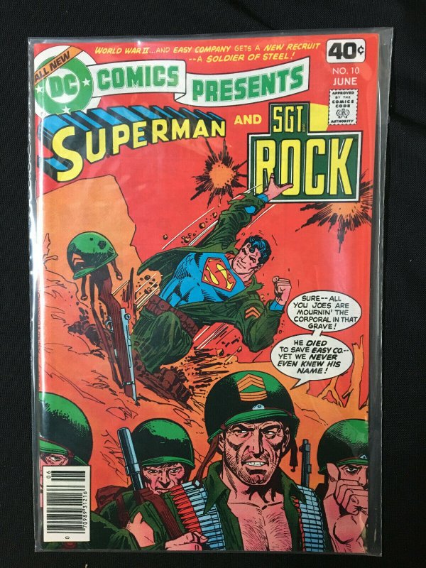 DC Comics Presents Superman and Guests 6 Comic Lot Vg-Vf #10, 20, 22, 30, 45, 50 (DC Comics), raw comic book in VF condition — front cover