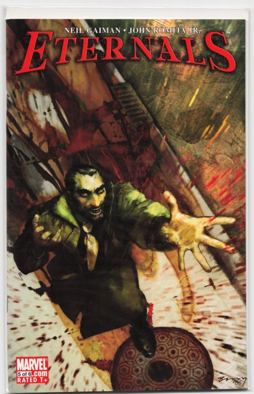 Eternals #5 (Marvel Comics, 2006), raw, ungraded comic book — front cover