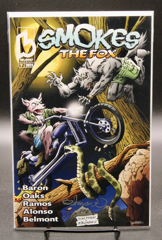 Smokes the Fox #1 (2013), raw, ungraded comic book — front cover