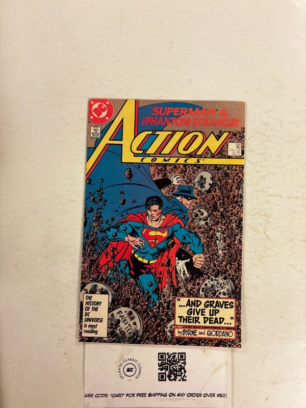 Action Comics #585 (DC Comics), raw comic book in NM condition — front cover
