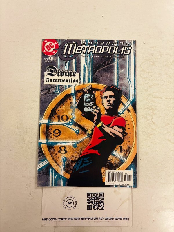 Superman: Metropolis #4 (DC Comics), raw comic book in NM condition — front cover