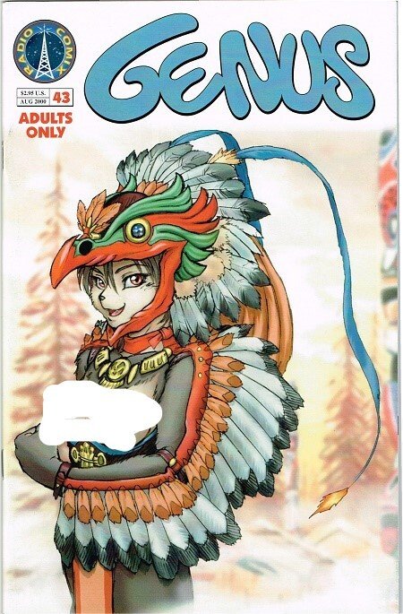 Genus #43, raw, ungraded comic book — front cover