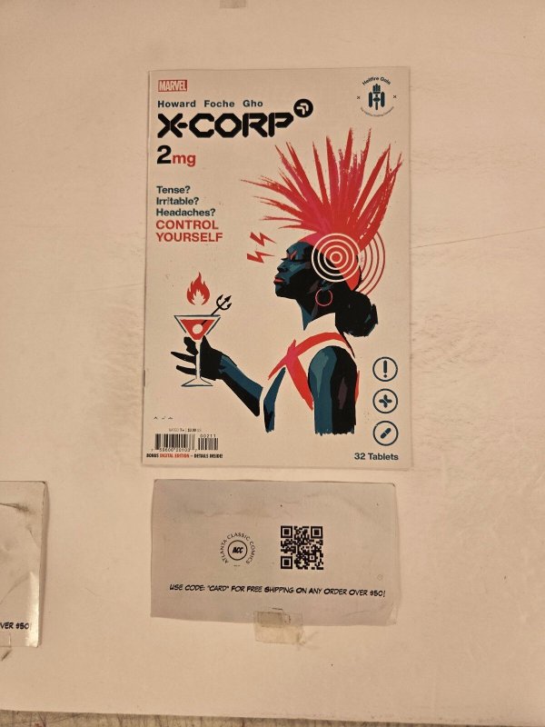 X-Corp #2 (Marvel Comics), raw comic book in NM condition — front cover