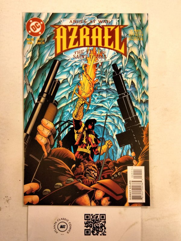 Azrael #25 (DC Comics), raw comic book in NM condition — front cover