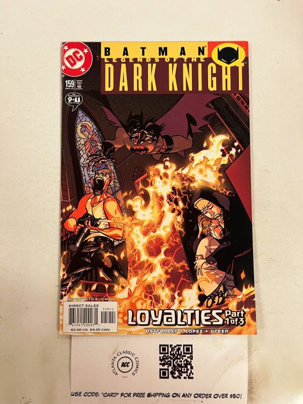 Batman Legends of the Dark Knight #159 (DC Comics), raw comic book in NM condition — front cover