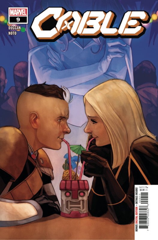 Cable #9 (Marvel Comics, 2020), raw comic book in VF- condition — front cover