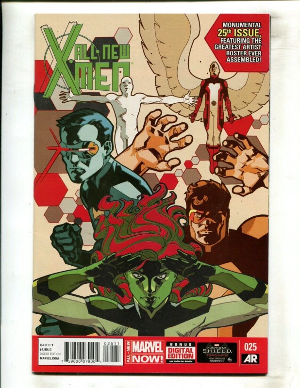 6p All-New X-Men Lot (9.2) #25,35-37, 40-41!! 2015 (2015), raw comic book in 9.2 condition — front cover
