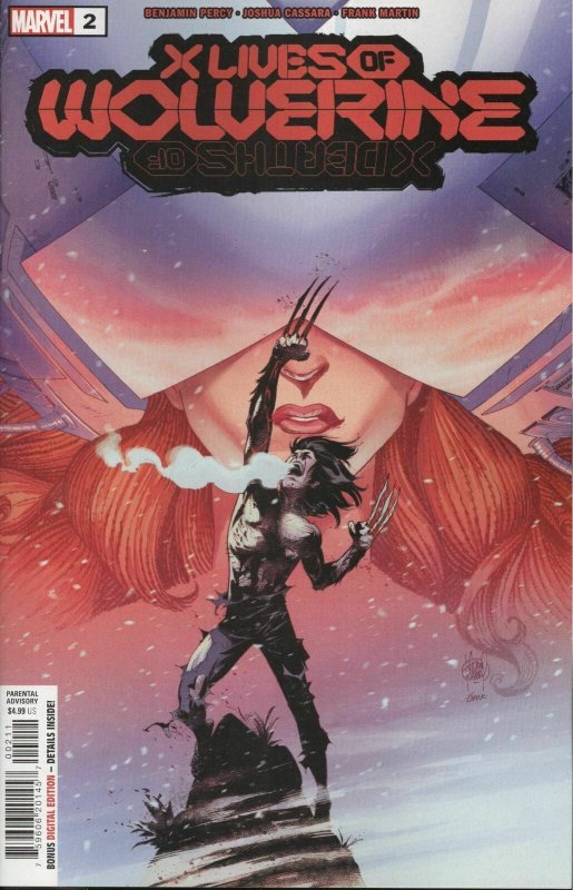 X Lives of Wolverine #2 (Marvel Comics, 2022), raw, ungraded comic book — front cover