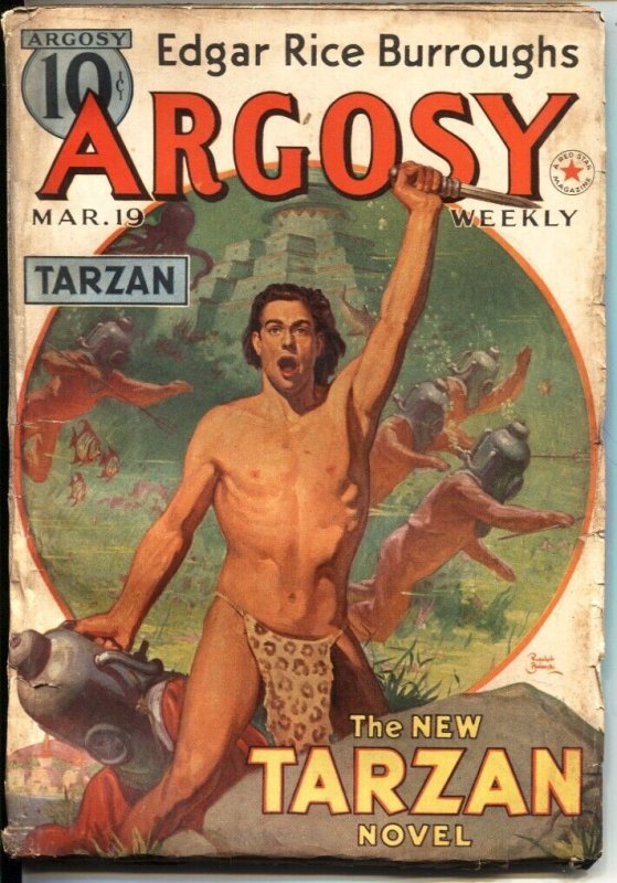 Argosy - March #19 (1938), raw, ungraded comic book — front cover