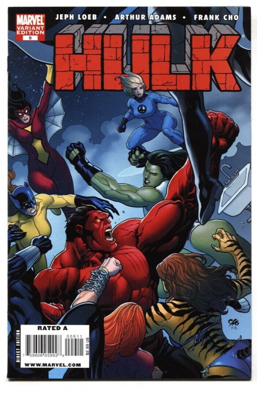 Hulk #9 (Marvel Comics, 2009), raw comic book in NM- condition — front cover