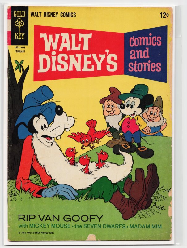 Walt Disney's Comics and Stories #305 (1966), raw, ungraded comic book — front cover