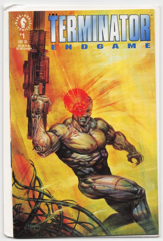 Terminator: Endgame #1 (Malibu Comics, 1992), raw, ungraded comic book — front cover
