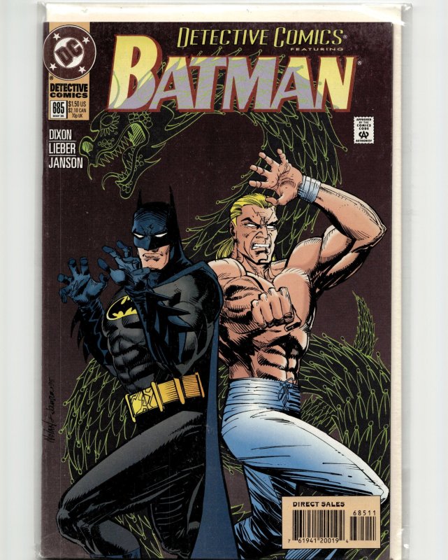 Detective Comics #685 (DC Comics, 1995), raw, ungraded comic book — front cover