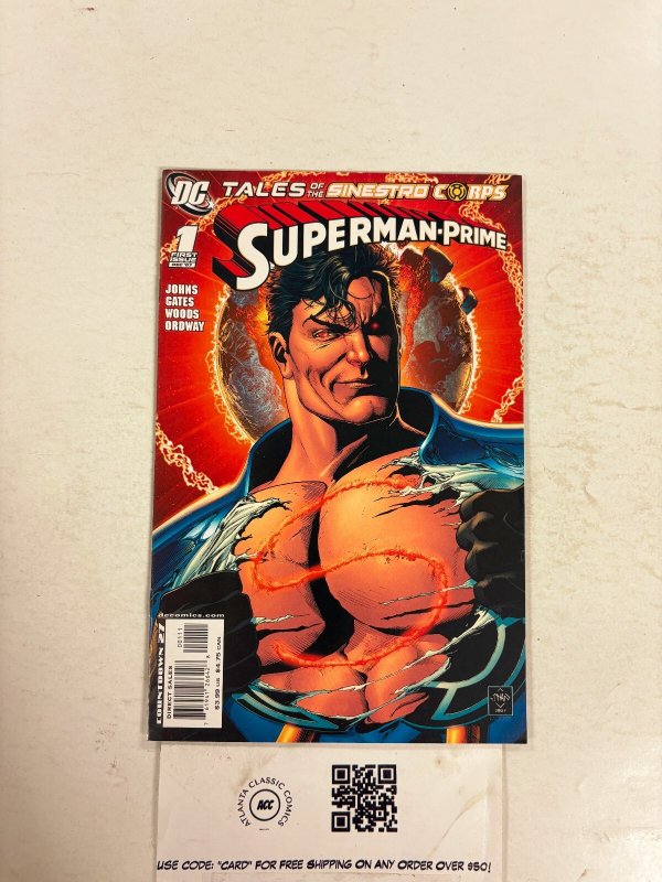Superman-Prime #1 (DC Comics), raw comic book in NM condition — front cover
