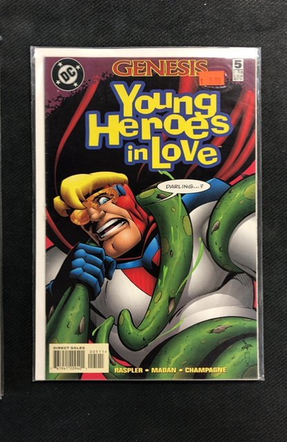 Young Heroes in Love #5 (1997), raw, ungraded comic book — front cover