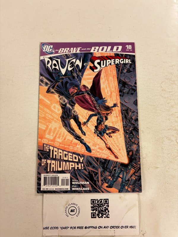 Brave and the Bold #18 (DC Comics), raw comic book in NM condition — front cover