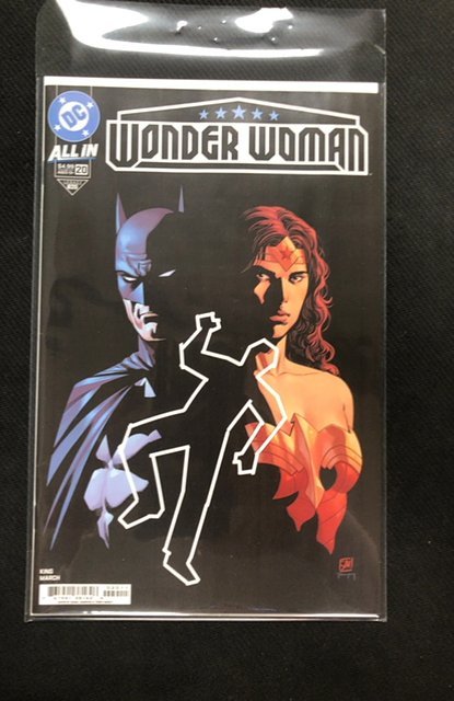 Wonder Woman #20 (DC Comics, 2025), raw, ungraded comic book — front cover