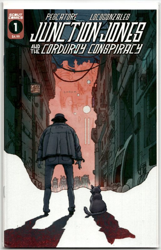 Junction Jones and the Corduroy Conspiracy #1 (2023), raw, ungraded comic book — front cover