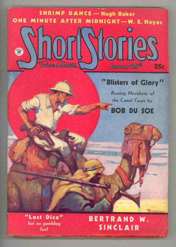 Short Stories--January 1935--Pulp Magazine--Doubleday--FN/VF (1935), raw comic book in FN/VF condition — front cover