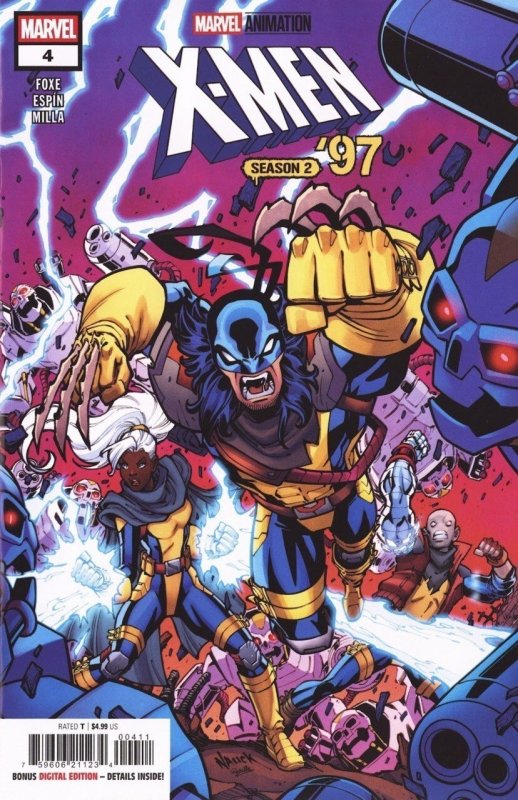 X-Men 97 Season 2 #4 (Marvel Comics, 2026), raw, ungraded comic book — front cover