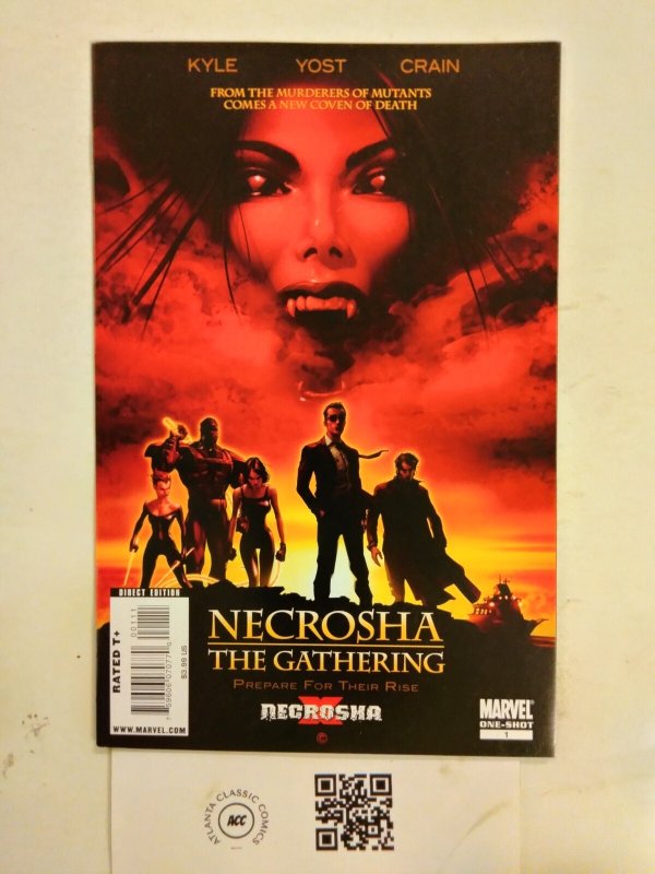 Necrosha the Gathering #3 (Marvel Comics), raw comic book in NM condition — front cover