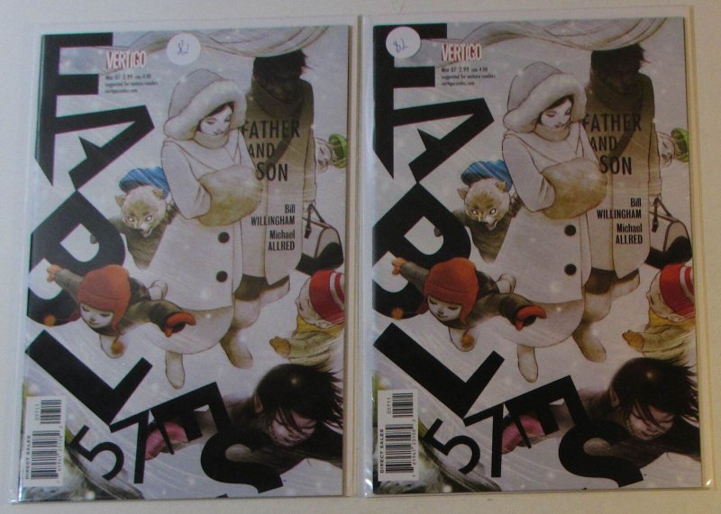 2007 Fables Lot of 2 #57 x2 Vertigo Comics NM 1st Print Comic Books (DC Comics, 2007), raw comic book in NM condition — front cover