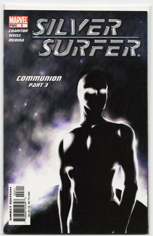 Silver Surfer #8 (Marvel Comics, 2004), raw, ungraded comic book — front cover