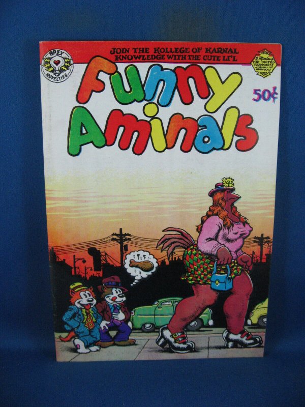 Funny Aminals #1 (1972), raw comic book in VF+ condition — front cover