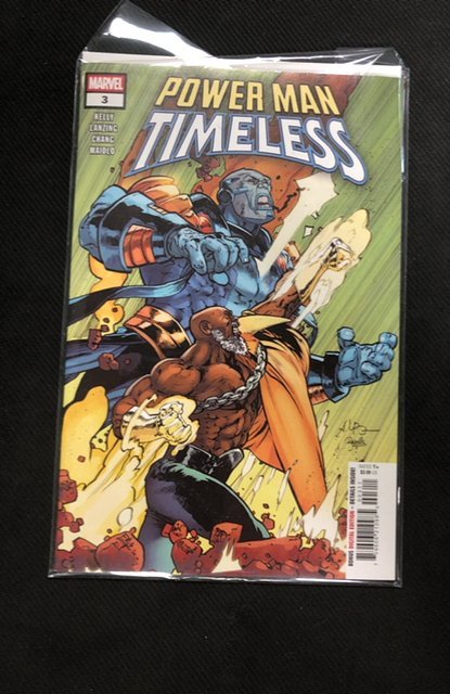 Power Man: Timeless #3 (2025), raw, ungraded comic book — front cover