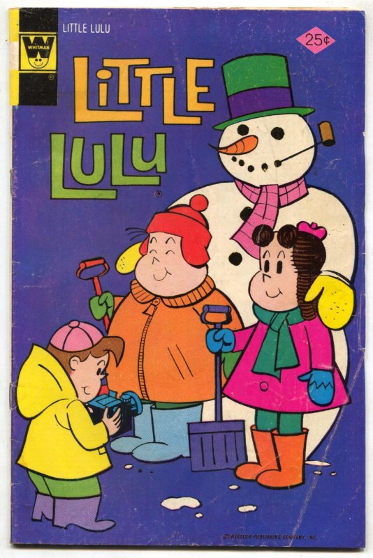 Little Lulu #230 (Gold Key, 1976), raw, ungraded comic book — front cover