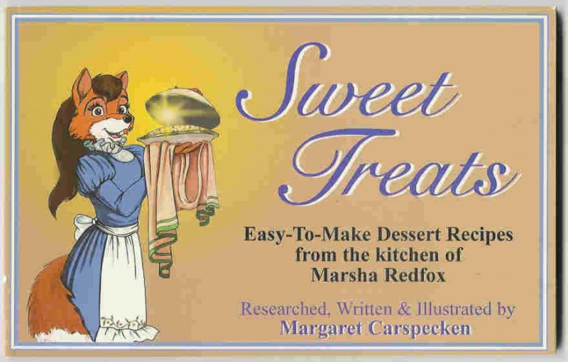 Sweet Treats (a Desert Recipe Book for Furries and Non-furries Alike), raw, ungraded comic book — front cover