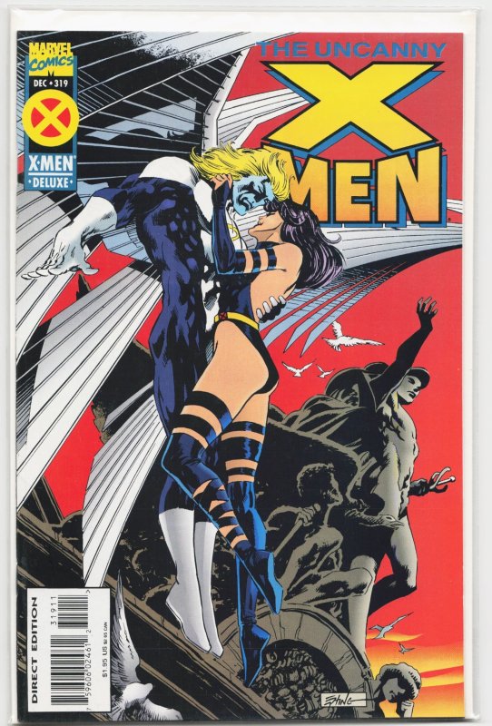 The Uncanny X-Men #319 (Marvel Comics, 1994), raw, ungraded comic book — front cover