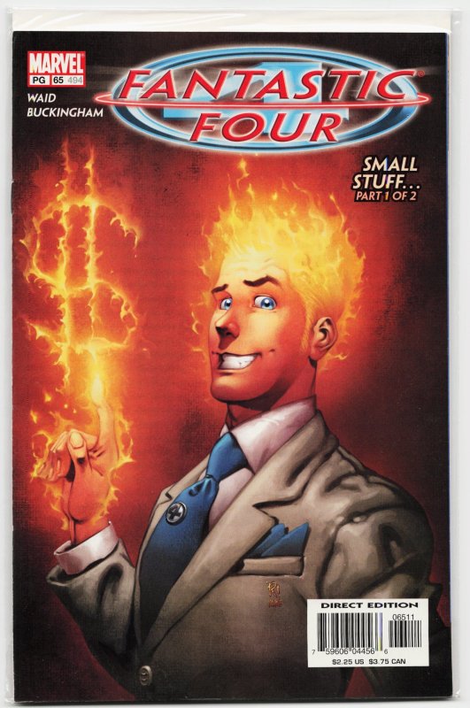 Fantastic Four #65 (Marvel Comics, 2003), raw, ungraded comic book — front cover