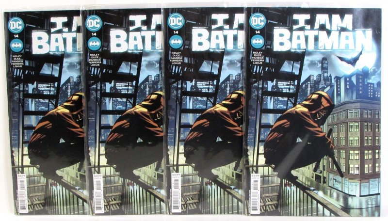 I Am Batman Lot of 4 #14 x4 DC Comics (2022) NM 1st Print Comic Books (DC Comics, 2022), raw comic book in NM condition — front cover