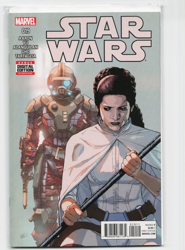 Star Wars #19 (Marvel Comics, 2016), raw, ungraded comic book — front cover