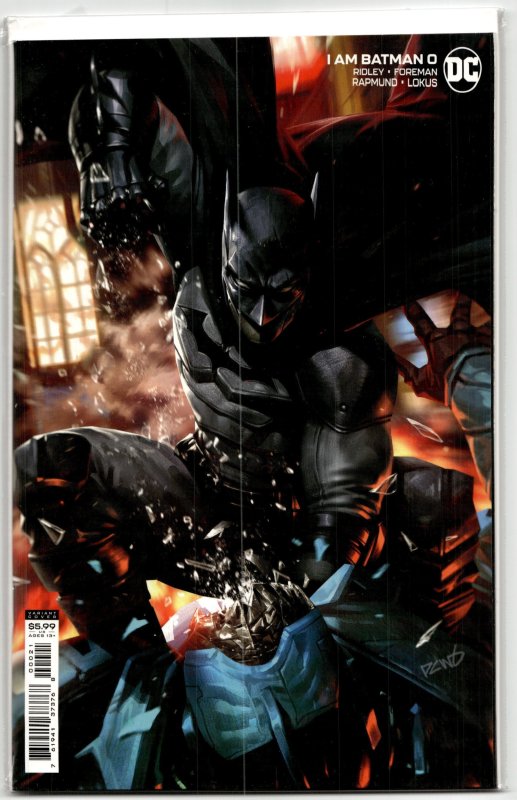 I Am Batman #0 (2021), raw, ungraded comic book — front cover