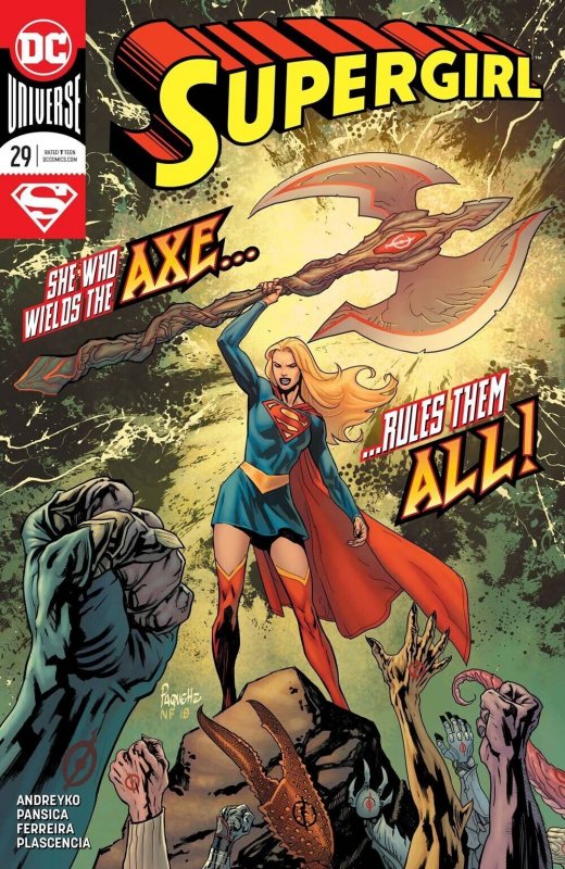 Supergirl #29 (DC Comics, 2019), raw, ungraded comic book — front cover