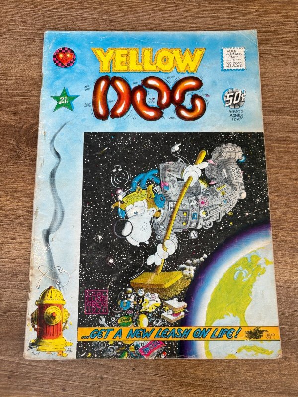 Yellow Dog #21, raw comic book in FN condition — front cover