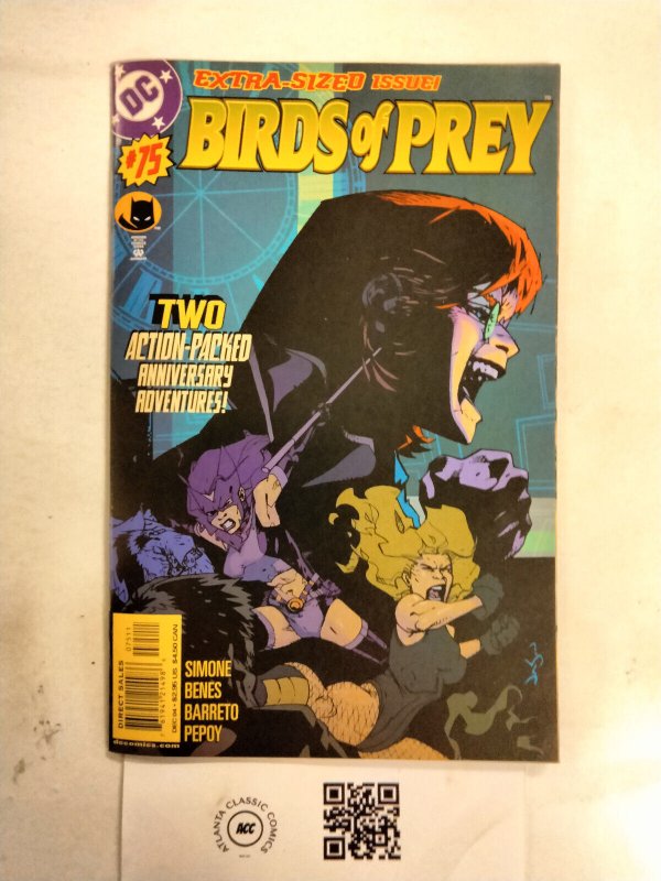 Birds of Prey #75 (DC Comics), raw comic book in NM condition — front cover