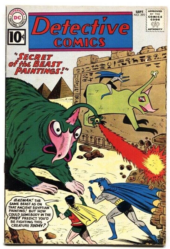 Detective Comics #295 (DC Comics), raw comic book in FN/VF condition — front cover