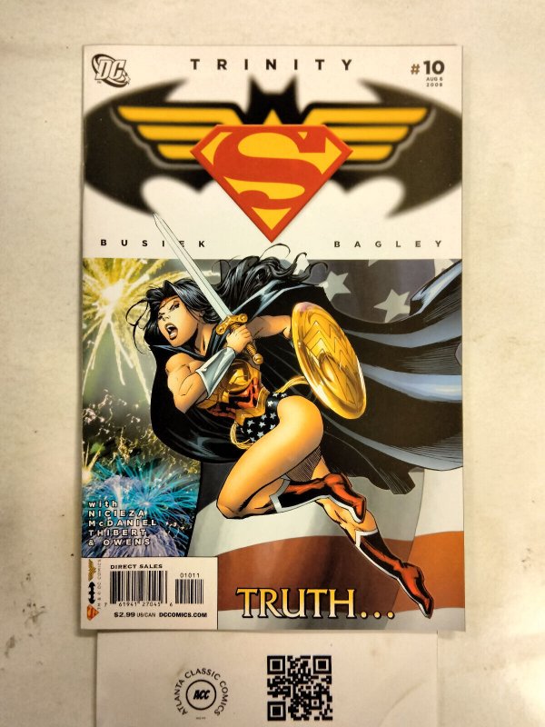 Trinity #10 (DC Comics, 2016), raw comic book in NM condition — front cover