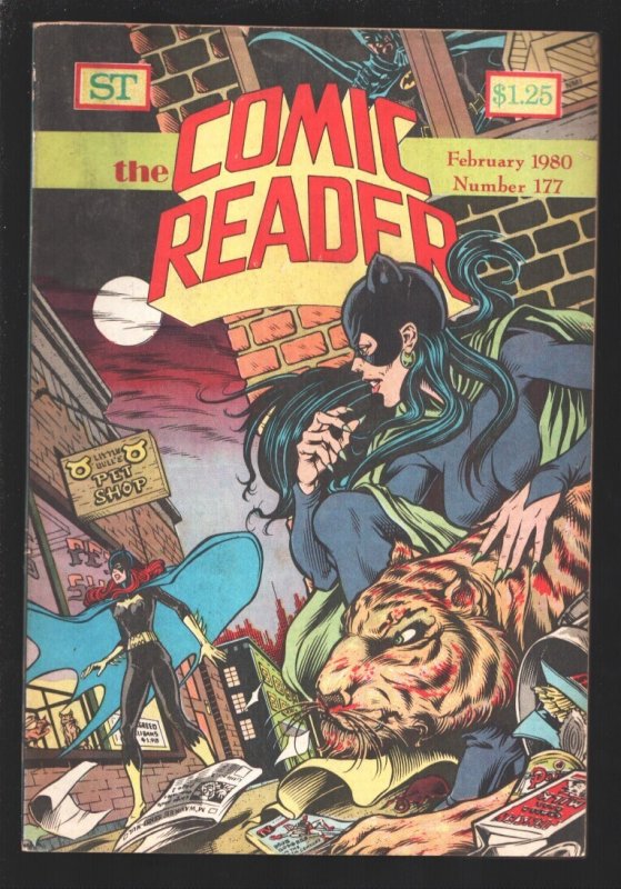 Comic Reader #177 (1980), raw, ungraded comic book — front cover