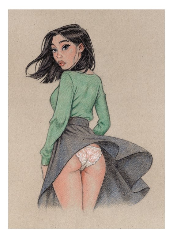 Wold Eyes, High-quality A4 Lithograph. Artist: Miguel Alfaro, raw, ungraded comic book — front cover