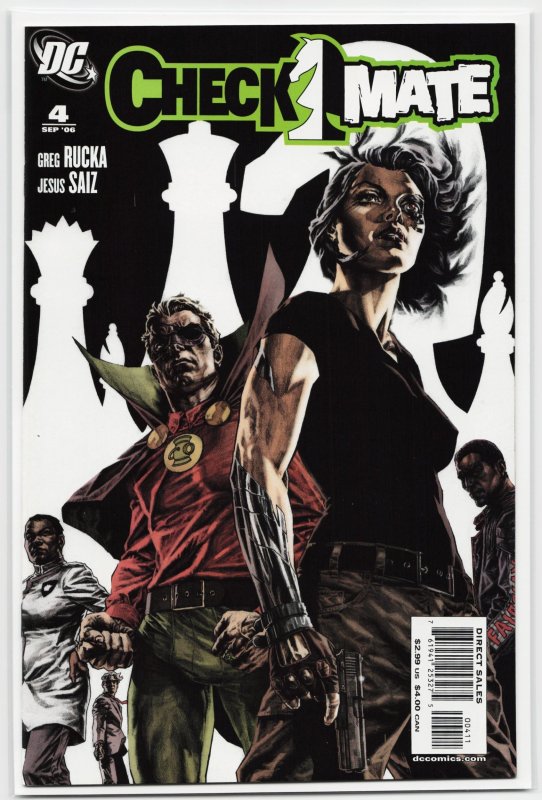 Checkmate #4 (2006), raw, ungraded comic book — front cover