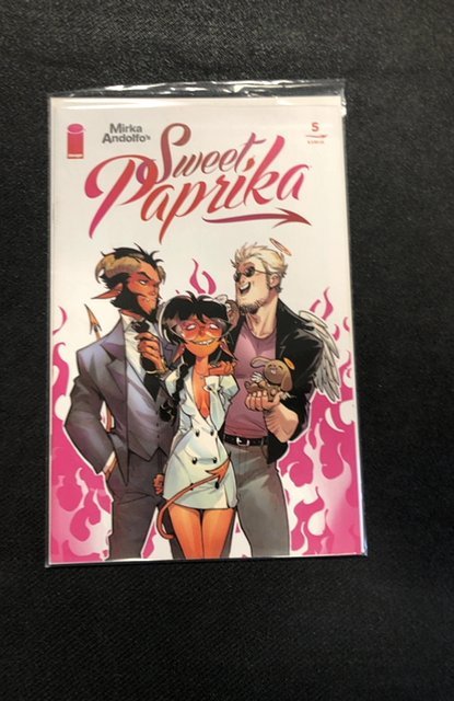 Mirka Andolfo's Sweet Paprika #5 (Image Comics, 2021), raw, ungraded comic book — front cover