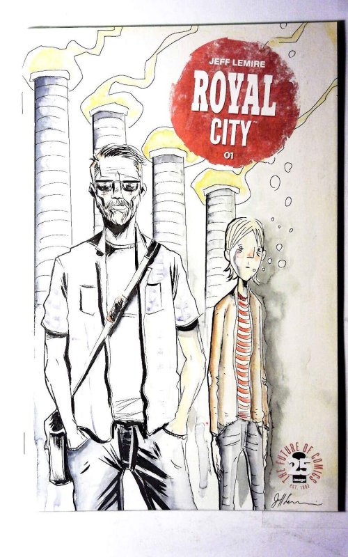 Royal City #1 (Image Comics, 2017), raw, ungraded comic book — front cover