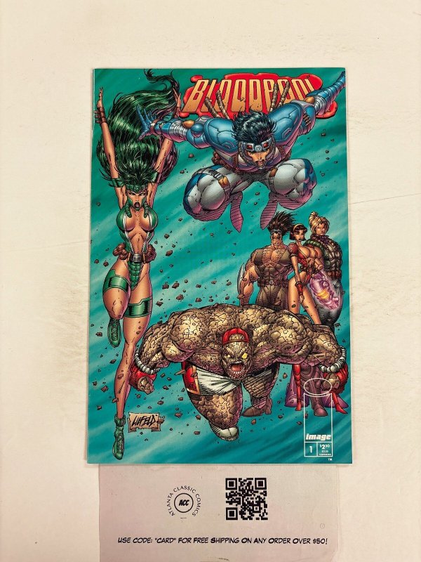 Bloodpool #1, raw comic book in NM condition — front cover